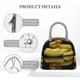 thumbnail image 4 of Disketp Yellow White-Lipped Pit Viper Bolsa Térmica para Almuerzo, Lonchera con Abertura Amplia y Gran Capacidad, Organizador Reutilizable para Mujeres, Hombres y Adultos, 4 of 6