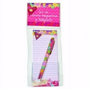 Divinity Boutique 88574 Notepad Gift Set with Pen in Polybag, Span