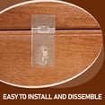 thumbnail image 2 of Shisuyan 10pcs Acrylic Hasp Buckle Clear Latch Hasp Lock Latch Buckle for Jewelry Boxes, 2 of 9