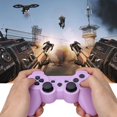 thumbnail image 3 of SAYDY PS3 Controller 2 Pack Wireless Bluetooth Gamepad Controller for SAYDY 3 Controller PS3 Wireless Controller Purple and Black, 3 of 3