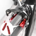 thumbnail image 4 of Eigraketly 1 par de pastillas de freno, bloque de tope, accesorios de ruedas, pieza de bicicleta para reemplazar rojo Type3 NO3 Eigraketly OD020647-02, 4 of 6