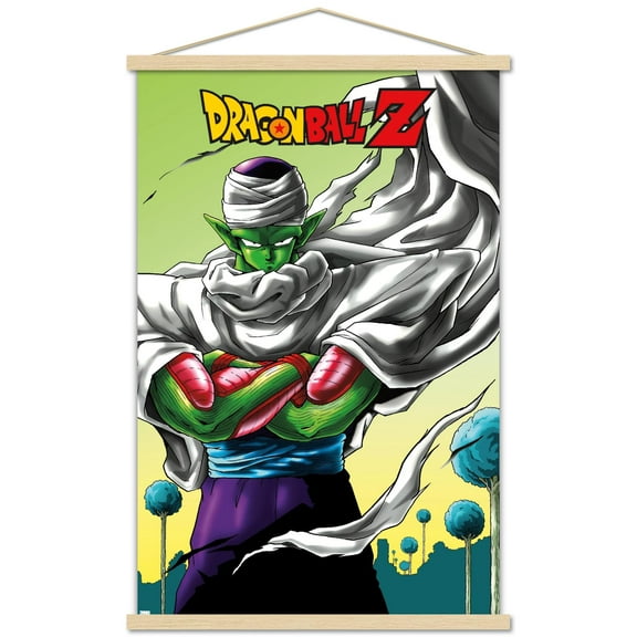 Dragon Ball Z - Piccolo Wall Poster with Magnetic Frame, 22.375" x 34"