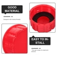 thumbnail image 2 of Minkissy 3pcs Gallon Gas Cans Transporting Gas Tank Cap Can Cap Red Rubber Replacement Part, 2 of 8