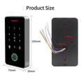 thumbnail image 4 of IP67 impermeable Bluetooth Tuya APP Sistema de Control de Acceso 13,56 Mhz RFID Control de acceso con tarjeta contraseña teclado cerradura de puerta JM, 4 of 5