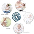 thumbnail image 4 of Hukapapa Almohada y localizador de cuidados básicos, estampado ballenaOso polar, 4 of 5