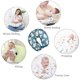 thumbnail image 4 of Hukapapa Almohada y localizador de cuidados básicos, estampado ballenaOso polar, 4 of 5