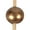 Gold, variant on BambooMN Decorative Ball End Bamboo Cocktail Appetizer Picks - 3.9" (10cm) - Gold - 100pcs