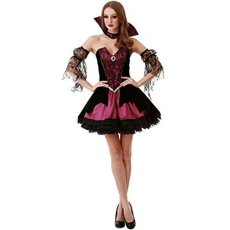 Boo! Inc. Voluptuous Vampire Women's Halloween Costume Victorian Gothic Countess Dracula