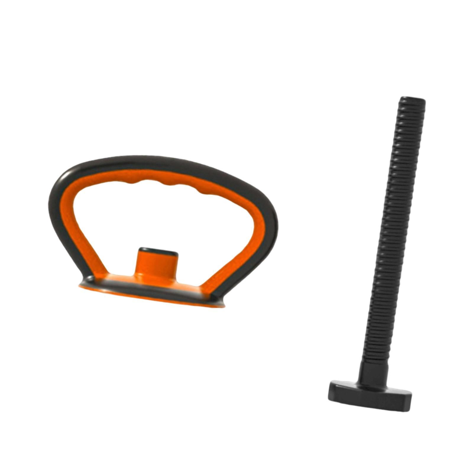 Baoblaze Kettlebell Handle Equipment Kettle Bell Grip for Workout Fitness Competition black 1 handle 1 rod
