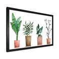thumbnail image 2 of Designart 'Duo of Potted Flowers House Plants In Claypots' Farmhouse Framed Art Print, 2 of 4
