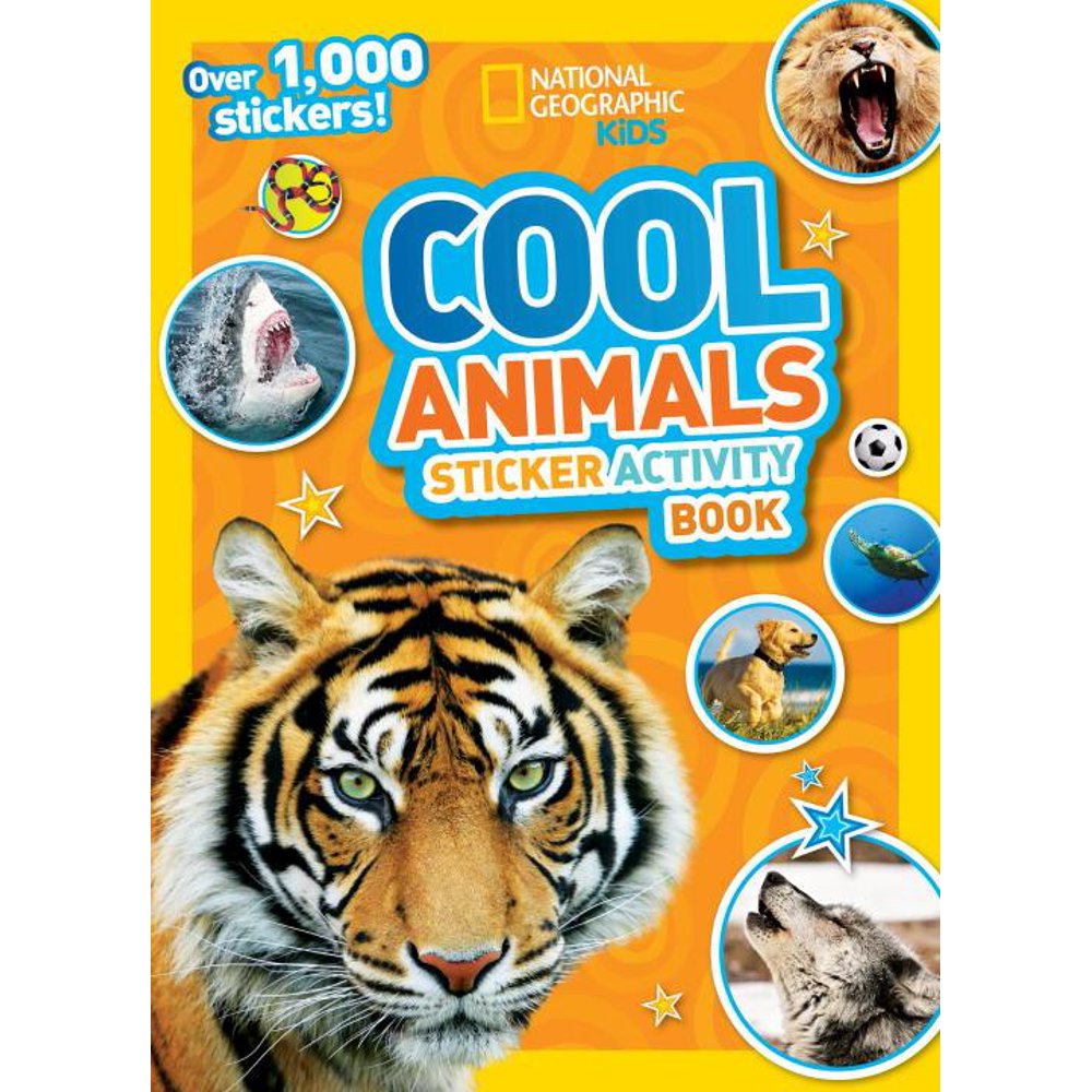 Cool Animals Sticker Activity Book [With Sticker(s)] (Paperback
