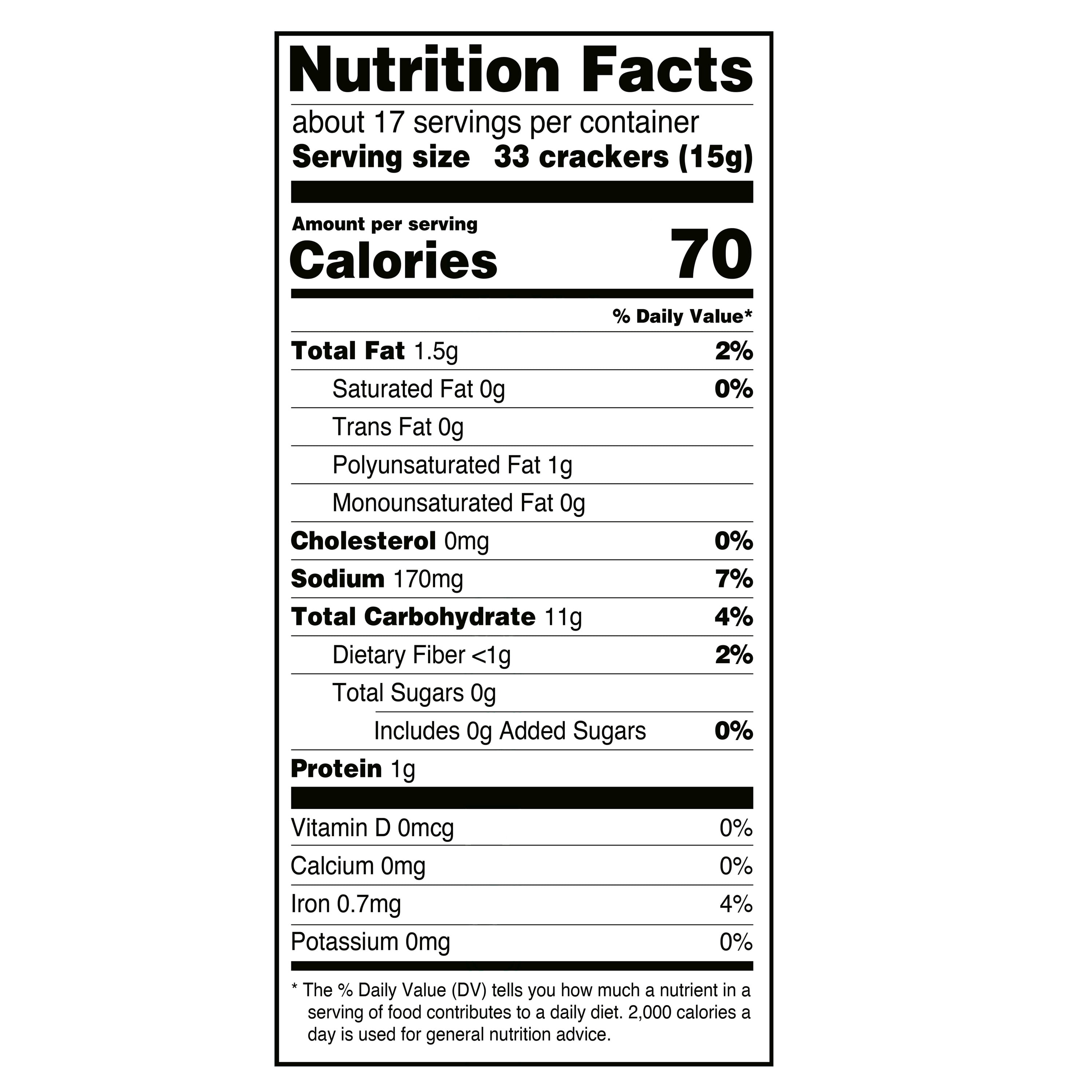 Great Value Soup & Oyster Crackers, 9 oz