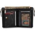 thumbnail image 4 of Otto Angelino Genuine Leather Multipurpose Bifold Wallet ID Cardholder - RFID ing - Unisex (Brown), 4 of 5