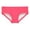 00-Hot Pink277, variant on Girls Swim Shorts Quick-Dry Stretch Bikini Bottoms Solid Swim Briefs, Sizes 2-8