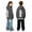 00#Grey27, variant on Shinyii Boys Pullover Hoodie Casual Letter Print Long Sleeve Sweatshirt, Black, Sizes 2-12
