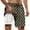 Army Green-G, variant on Dissolving Swim Trunks Men Quick Dry Elastic Waist Boardshorts for Men with Compression Liner Comfy Summer Beach Men Swim Brief,XXXXXL,Orange-F
