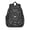 Sun and Hand, variant on Moth and Skeleton Gothic Pattern Backpack for School, Cute School Bag with Adjustable Shoulder Straps and Padded Back, 15"x11.42"x5.5"