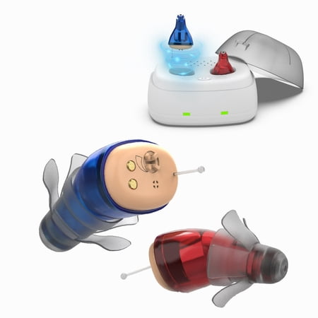 Foley Mann Personal Sound Amplifiers for Ears Rechargeable, Portable Amplifiers Devices for Seniors