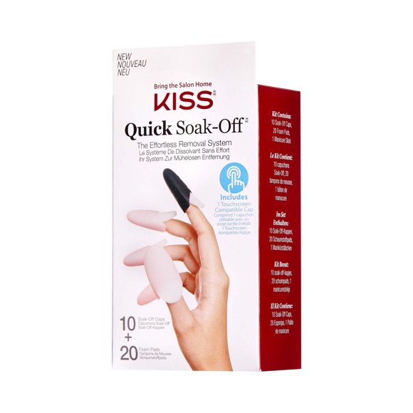 Kiss Ongles Trousse de Retrait par Trempage Rapide