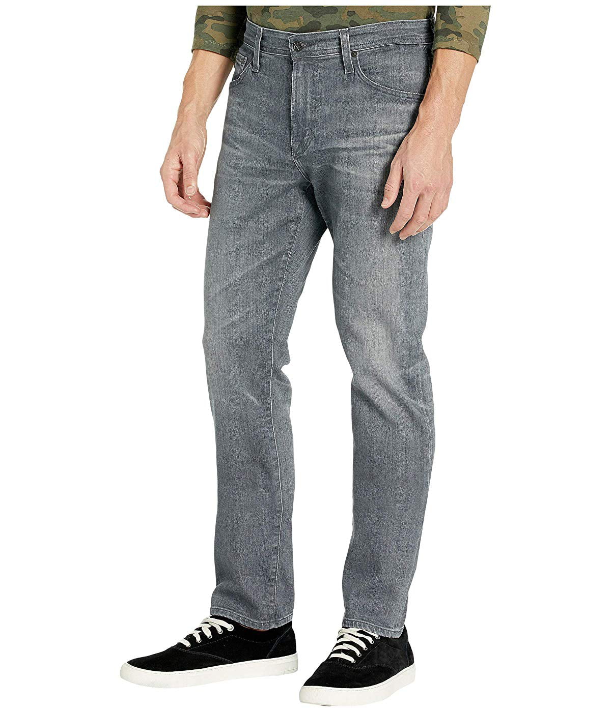 everett slim straight leg jeans ag