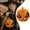A, variant on Halloween Pumpkin With Lid Handheld Trick Or Candy Holder For Kids For Celebrations Event & Party Easy To Use