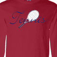 thumbnail image 4 of Inktastic Tennis Sports Racquet Long Sleeve T-Shirt, 4 of 5