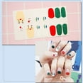 Nail SelfAdhesive Sticker Design Christmas Nail Stickers 2021 New 3D