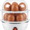 White, variant on Rapid Egg Cooker, Egg Boiler for Hard Boiled Eggs Poacher Easy-To-Peel, Hard, Medium, Soft Boiled Eggs Automatic Shut Off Kitchens Appliances- Holds 7 Eggs