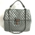 thumbnail image 1 of Pre-Owned Chanel Hand Bag 2WAY Chain bag shoulder bag Shoulder Bag gray (Fair), 1 of 17