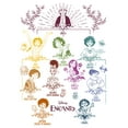 thumbnail image 2 of Girl's Encanto Madrigal Family Tree  Graphic Tee White Large, 2 of 4