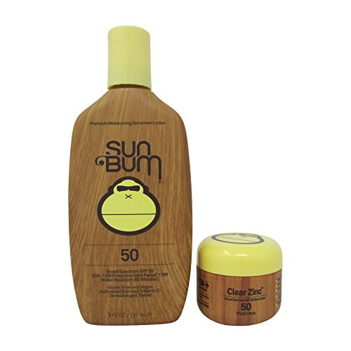 Sun Bum SPF 50 8oz Lotion + clear Zinc Oxide Walmart Canada