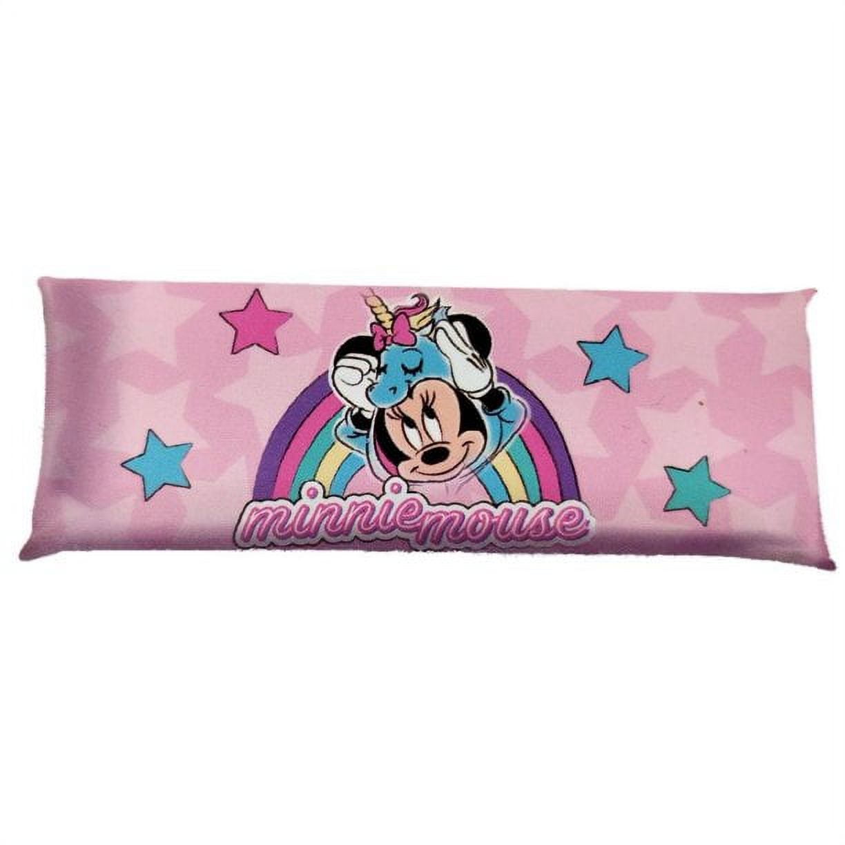 Disney Mickey Mouse Red Peekaboo 20x54 inch Body Pillow Cover, 100