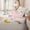 Blue Yellow Pink, variant on Erosebridal Pastel Watercolor Rainbow Zipper Twin Comforter Sets with Fitted Sheet and 2 Pillowcases,Patchwork Cloud Sun Zipper Bedding Set,Blue Yellow White,4-Piece,Grey Reversible