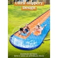 thumbnail image 5 of Joyfy 22.5ft Water Slides with 2 Inflatable Boards, 2 Sliding Racing Lanes and Sprinklers, Backyard Outdoor Lawn Summer Toy, Shark, 5 of 7