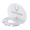 thumbnail image 1 of Mistaha Disc Toothbrush Holder Self-adhesive Wall Mount Toothpaste Storage Rack Multi-slot Toothbrush Holder Rack Bathroom Toothpaste Organiser, 1 of 8