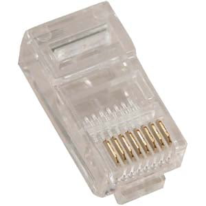 ACCL RJ45 (8P8C) Plug for Stranded Flat Wire 100pk, 1 Pack