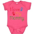 thumbnail image 3 of Inktastic I Love My Mommy Handprints Boys or Girls Baby Bodysuit, 3 of 5
