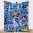 thumbnail image 3 of 3D Printing, Sewing Flannel Blanket, Cartoon Blanket, Super Soft Blanket, Suitable For Sofa, Living Room, 3 of 3