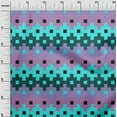 thumbnail image 3 of oneOone Viscose Jersey Lavender Fabric Geometric Craft Projects Decor Fabric Printed By The Yard 60 Inch Wide, 3 of 4