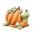 thumbnail image 2 of Halloween Créatif Animal Tête Citrouille Corps Statue Résine Artisanat Maison Jardin Étude Ornements, 2 of 5