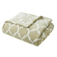 thumbnail image 2 of Home Essence Ogee Oversized Super Soft Microlight Throw, , 60x70", Tan, 2 of 5