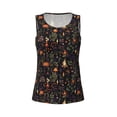 thumbnail image 4 of Lsque Pumpkin Plant Garden Printed Workout Tank Tops for Women, Athletic Sports Tank Tops, Compression Sleeveless Dry Fit Shirts,Sleeveless Yoga Shirt-X-Large, 4 of 9