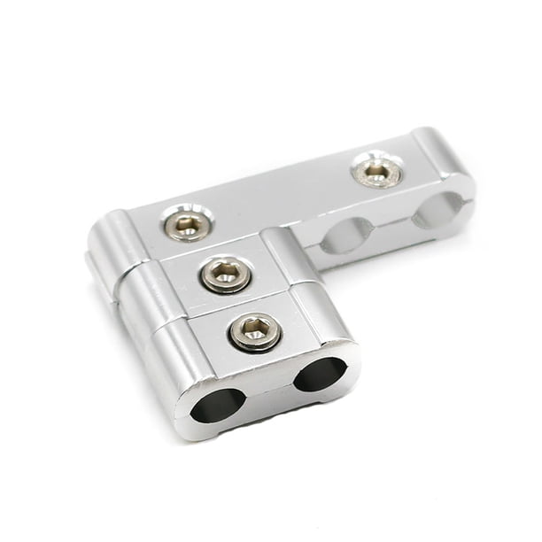 Juego de 3 unidades de separador de cables de bujía para Interior de coche, abrazadera de Cable eléctrico de aluminio, accesorio de decoración Herramientas de reparación de automóviles Plata Kenally VI017831-05B