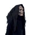 thumbnail image 3 of Grim Reaper Halloween Adult Latex Mask, 3 of 8