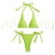 thumbnail image 2 of Traje de baño para mujer, moda, cómodo, color sólido, bikini, traje de baño de color liso para mujer, conjuntos de bikinis, trajes de baño para mujer, 2 of 6