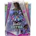 thumbnail image 6 of Barbie Extra Fancy Doll in Teddy-Print Gown with Sheer Train and Accessories, 6 of 6