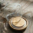 thumbnail image 5 of Mini Glass Airtight Canister with Wood Lids Container for Coffee Beans Candy, 5 of 6
