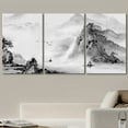 thumbnail image 2 of wall26 Canvas Print Wall Art Set Black &amp; White Chinese Ink Rainforest Nature Wilderness Illustrations Modern Art Cultural Scenic Relax/Calm for Living Room, Bedroom, Office - 16"x24"x3, 2 of 5