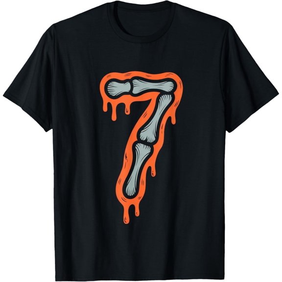 Six Seven Meme 6 7 Skeleton Halloween Costume Couple T-Shirt