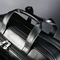 thumbnail image 2 of Samsonite Leather Expandable Briefcase, Black, One Size, 2 of 5